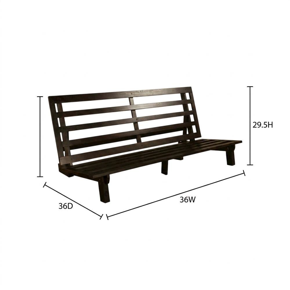Gray bed frame with sturdy design, classic finish, lightweight and durable. Picture 8