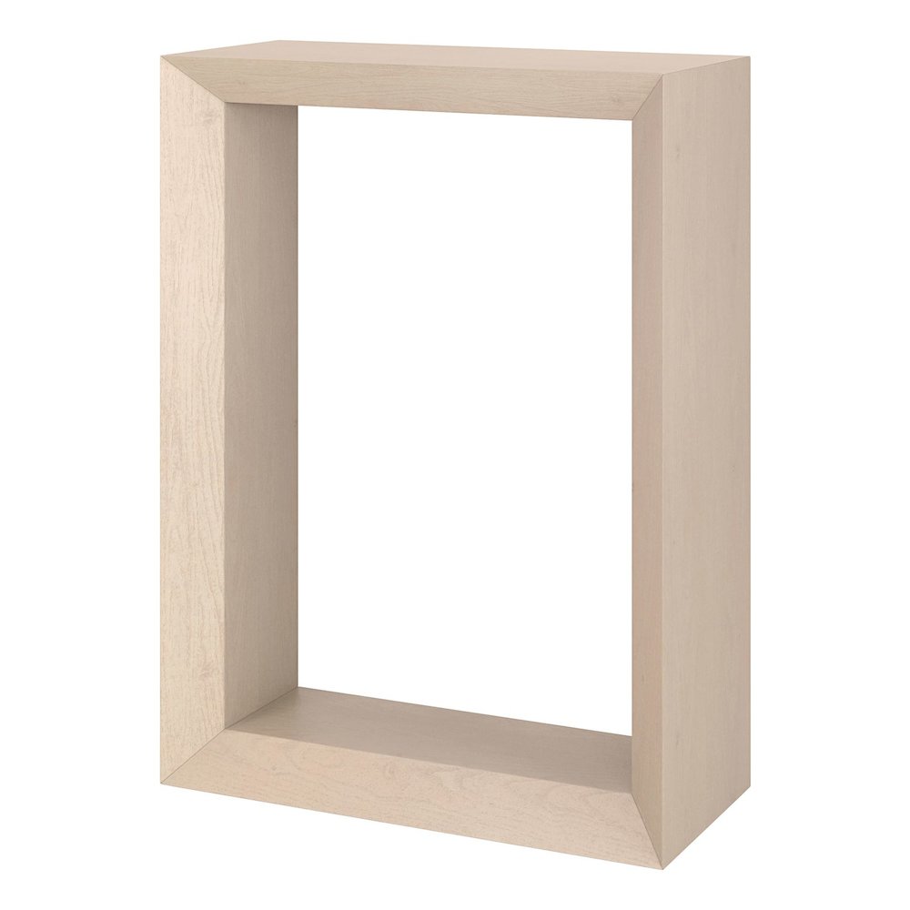 Osmond 22" Wide Rectangular Console Table in Alder White. Picture 1