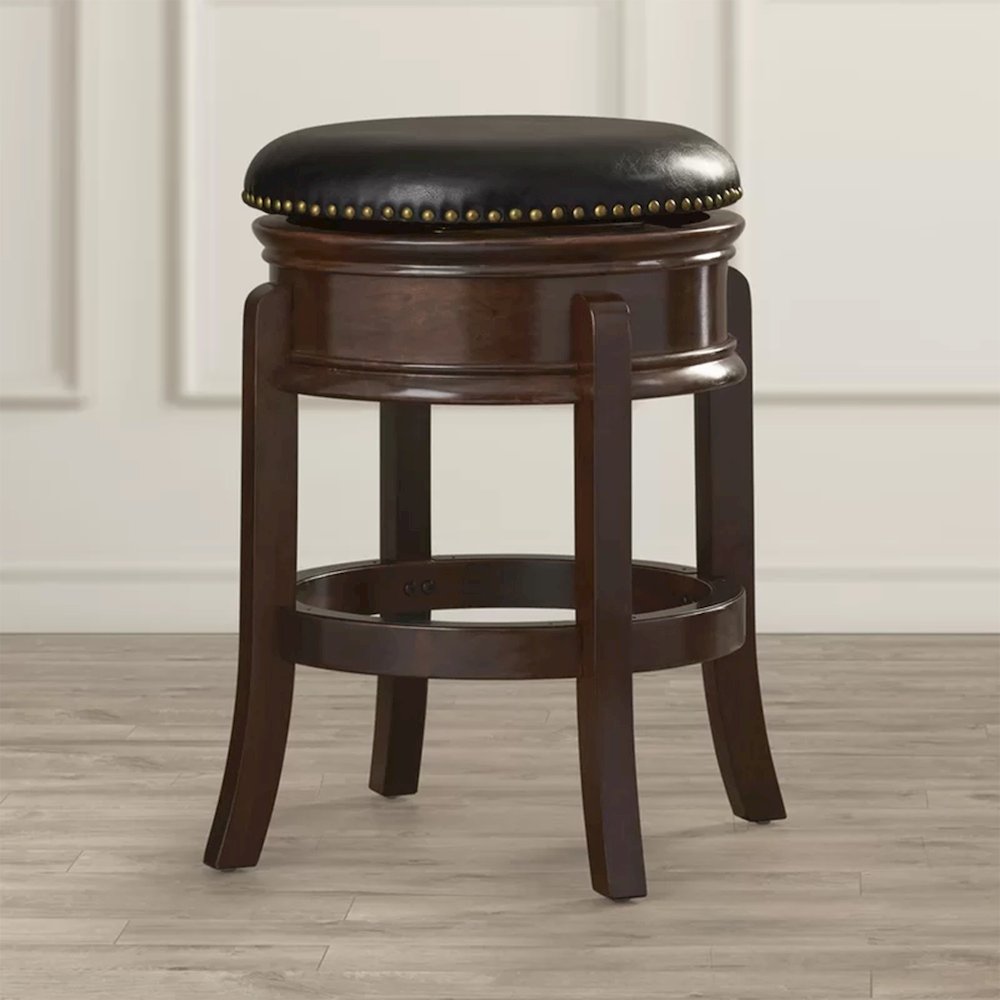 Hamilton Swivel Counter Stool - Cappuccino. Picture 2