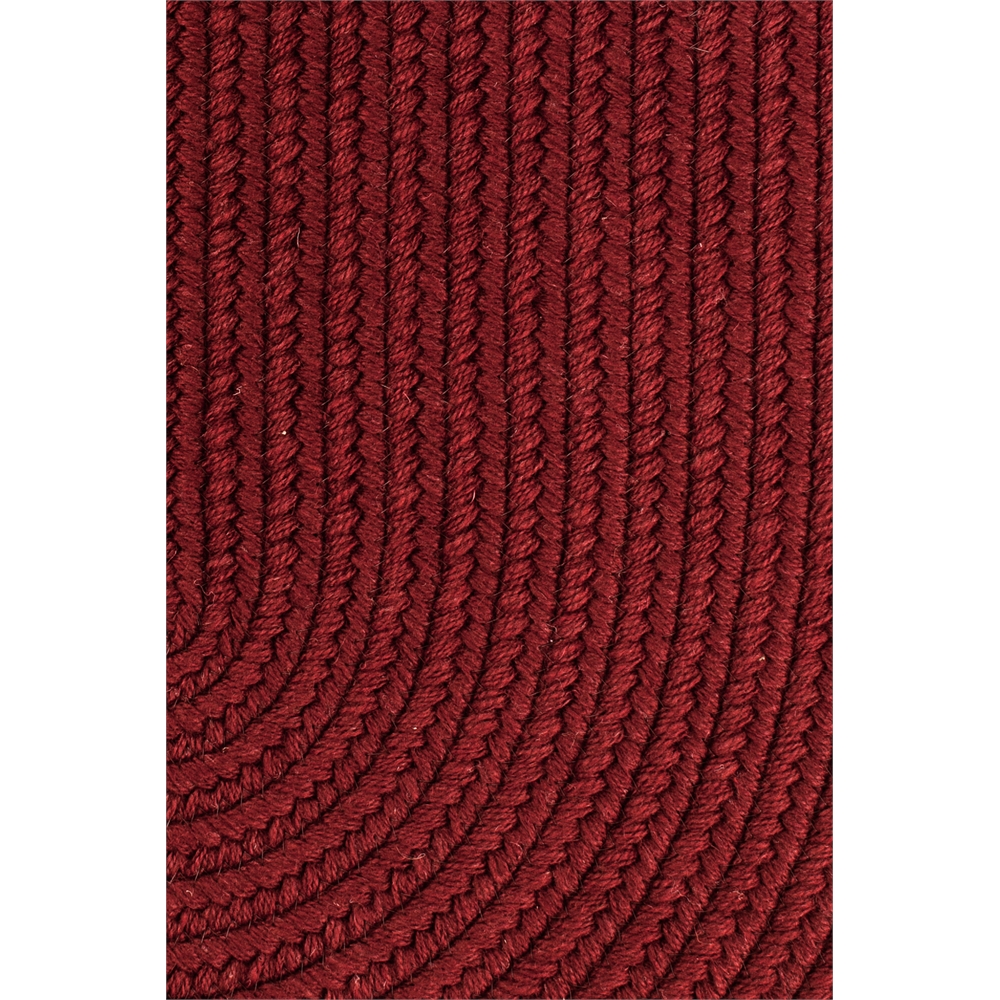 Solid Barn Red Wool 18" x 36" Slice. Picture 1