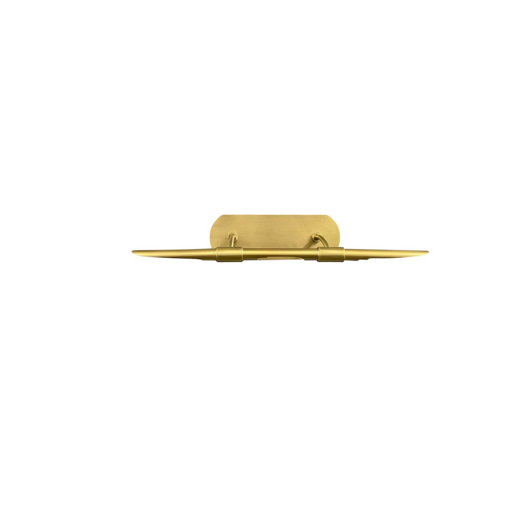 Harper Direct Wire 24" Natural Brass Picture Lights (GU9 LED 4.5W bulb included). Picture 3