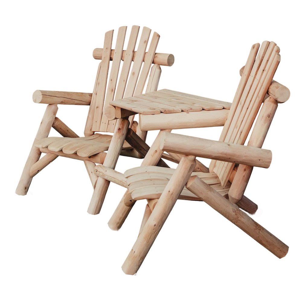 Cedar Log Visa-Tete. Picture 1