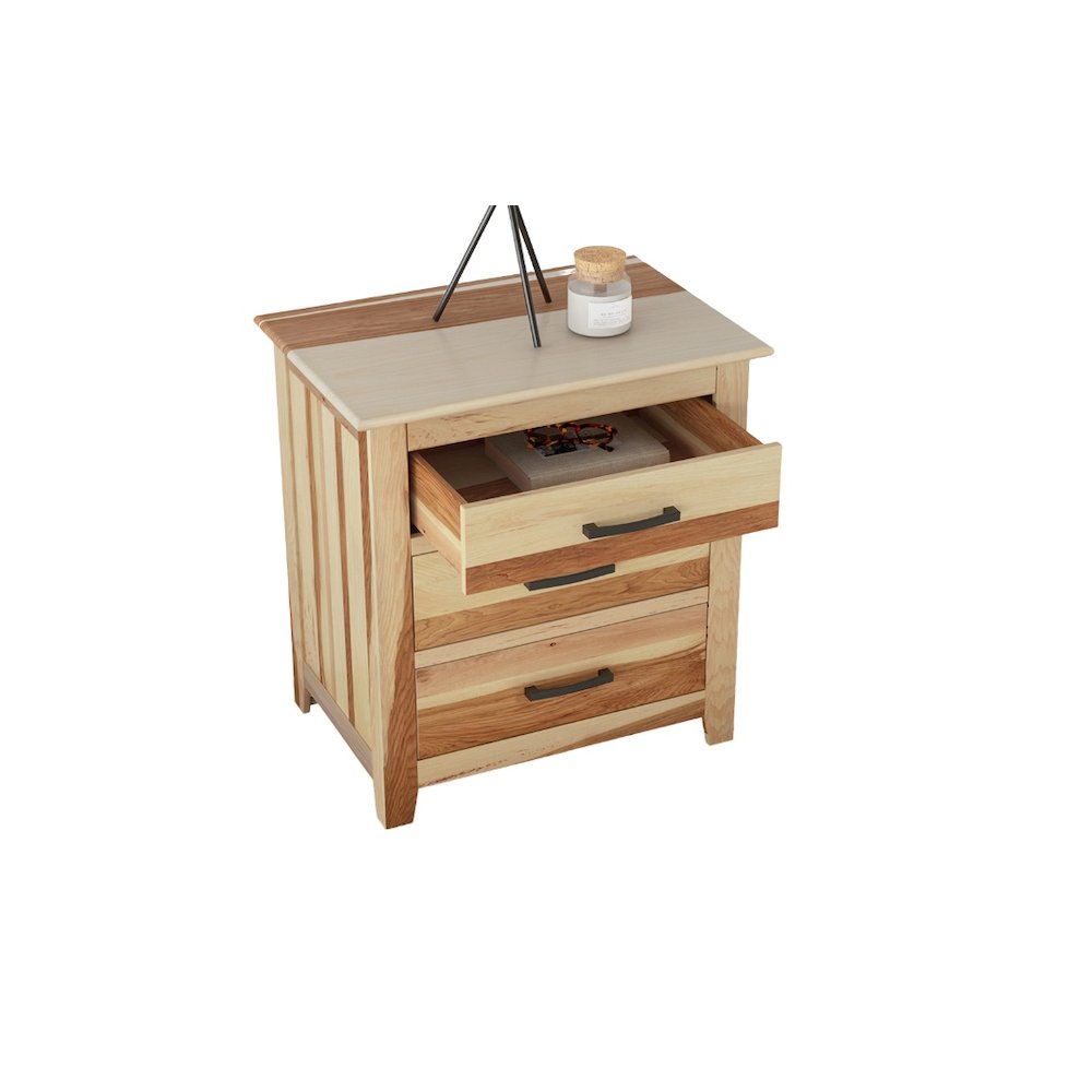 Gallagher Nightstand, Natural Hickory. Picture 2