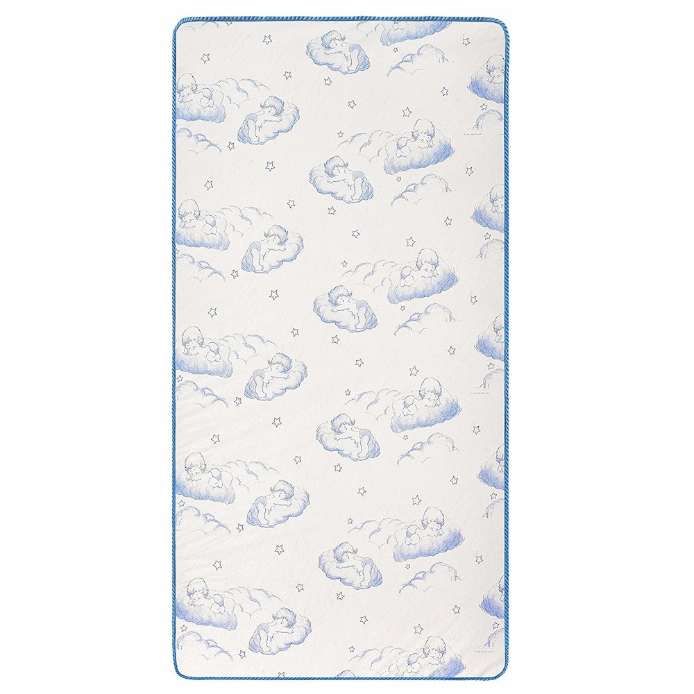 Dream On Me 2-In-1 Breathable Sweet Dreams 6” 88 Coil Spring Crib and Toddler Bed Mattress. Picture 1