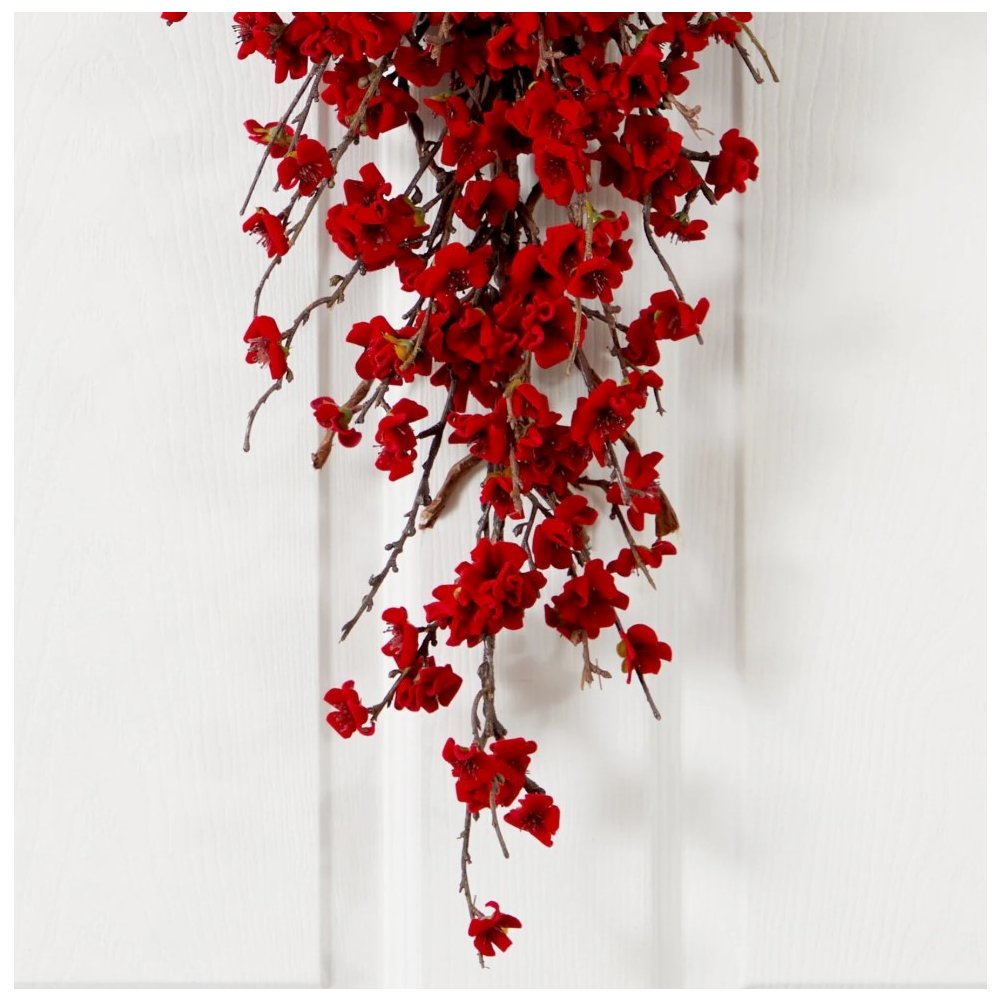 28in. Plum Blossom Teardrop. Picture 3