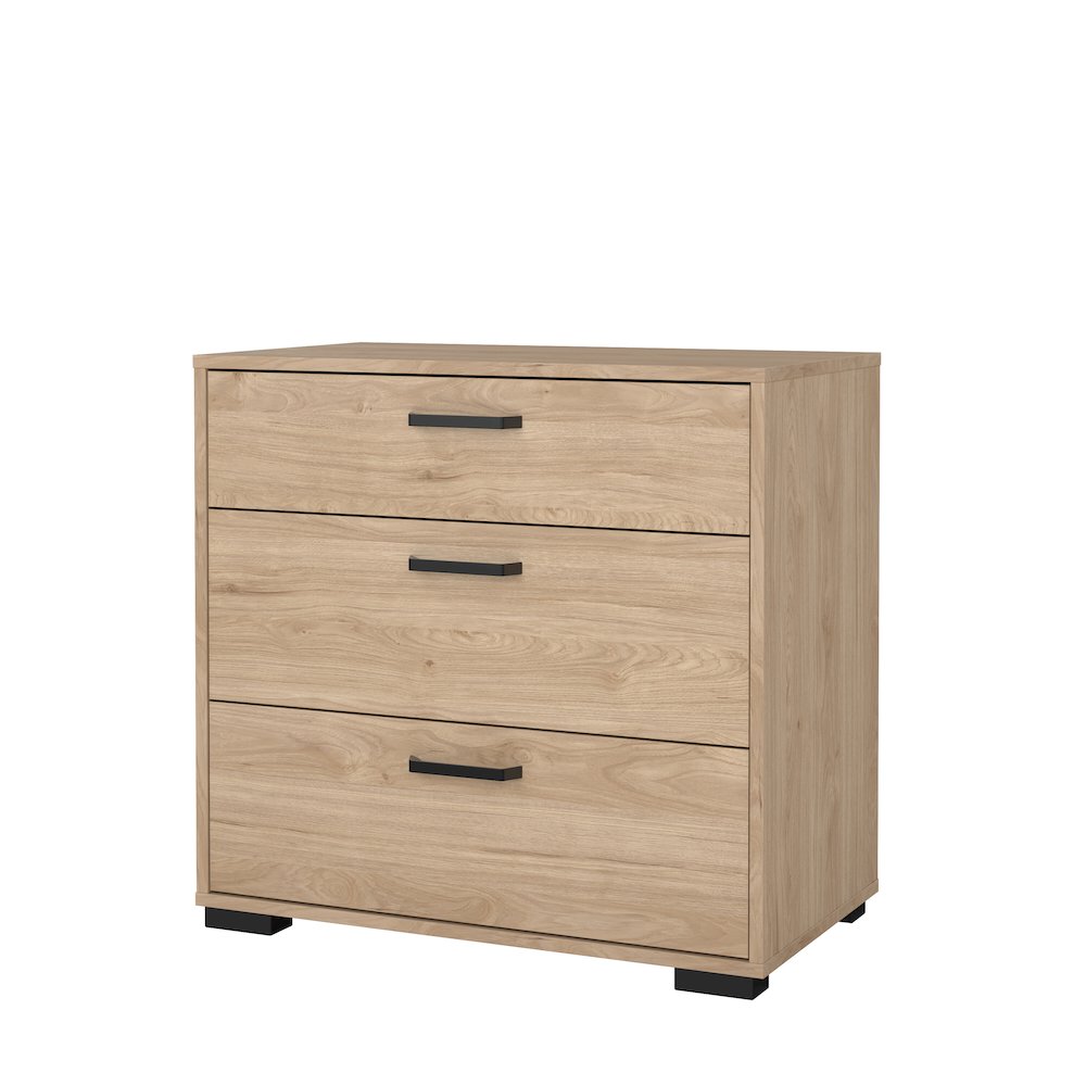 Sofia 3 Drawer Chest, Jackson Hickory. Picture 4