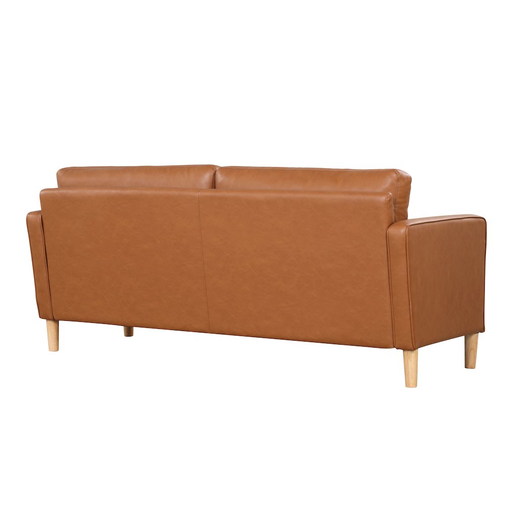 Langford Sofa Caramel PU. Picture 5