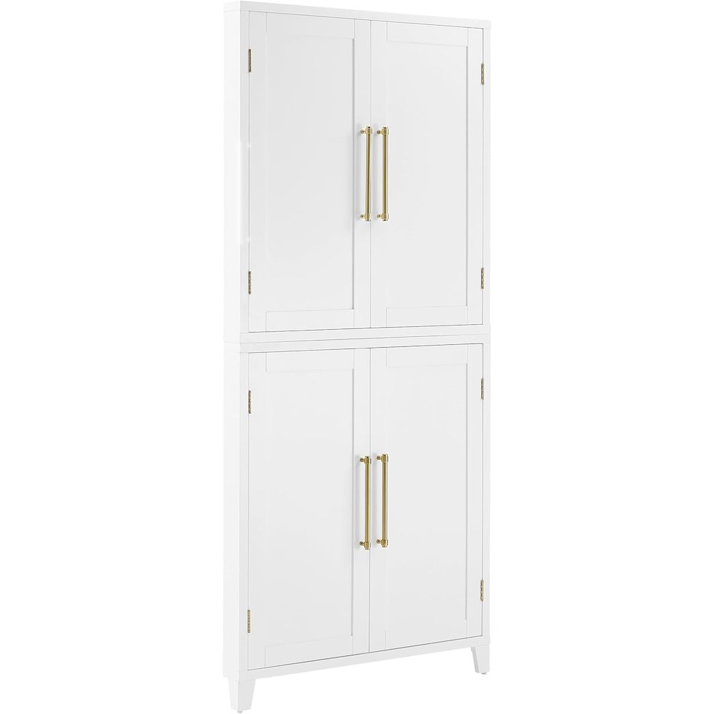 Roarke Corner Kitchen Storage Pantry Cabinet. Picture 1