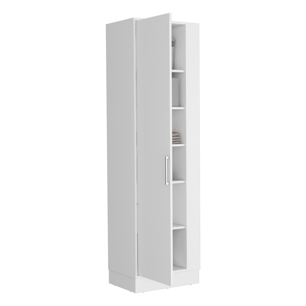 Lilo Storage Cabinet White MDF. Picture 1