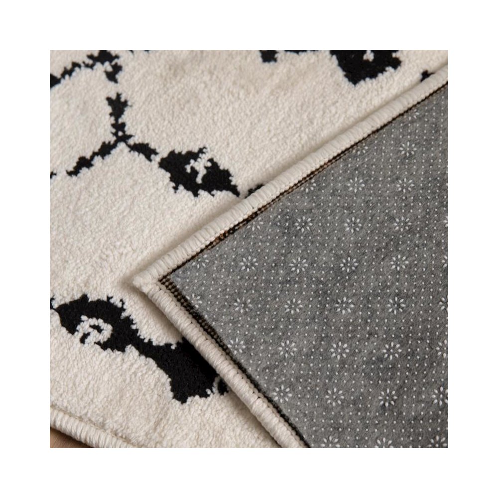 Slide-Stop® Multi-Surface Reversible Non-Slip Cushion Rug Pad, 1/4" Thick, Floor Protection, for 5'x8' Area Rug, Gray. Picture 2