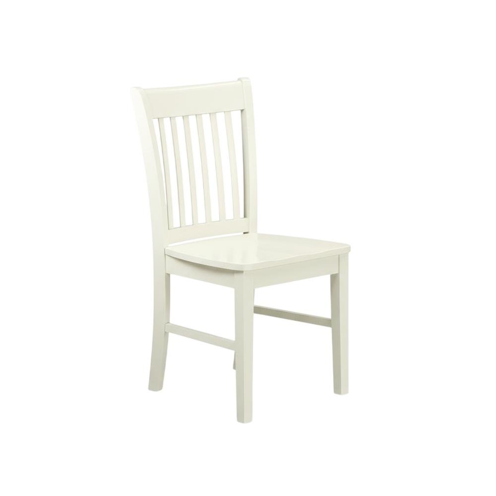 Dining Chair Linen White, NFC-LWH-W. Picture 2