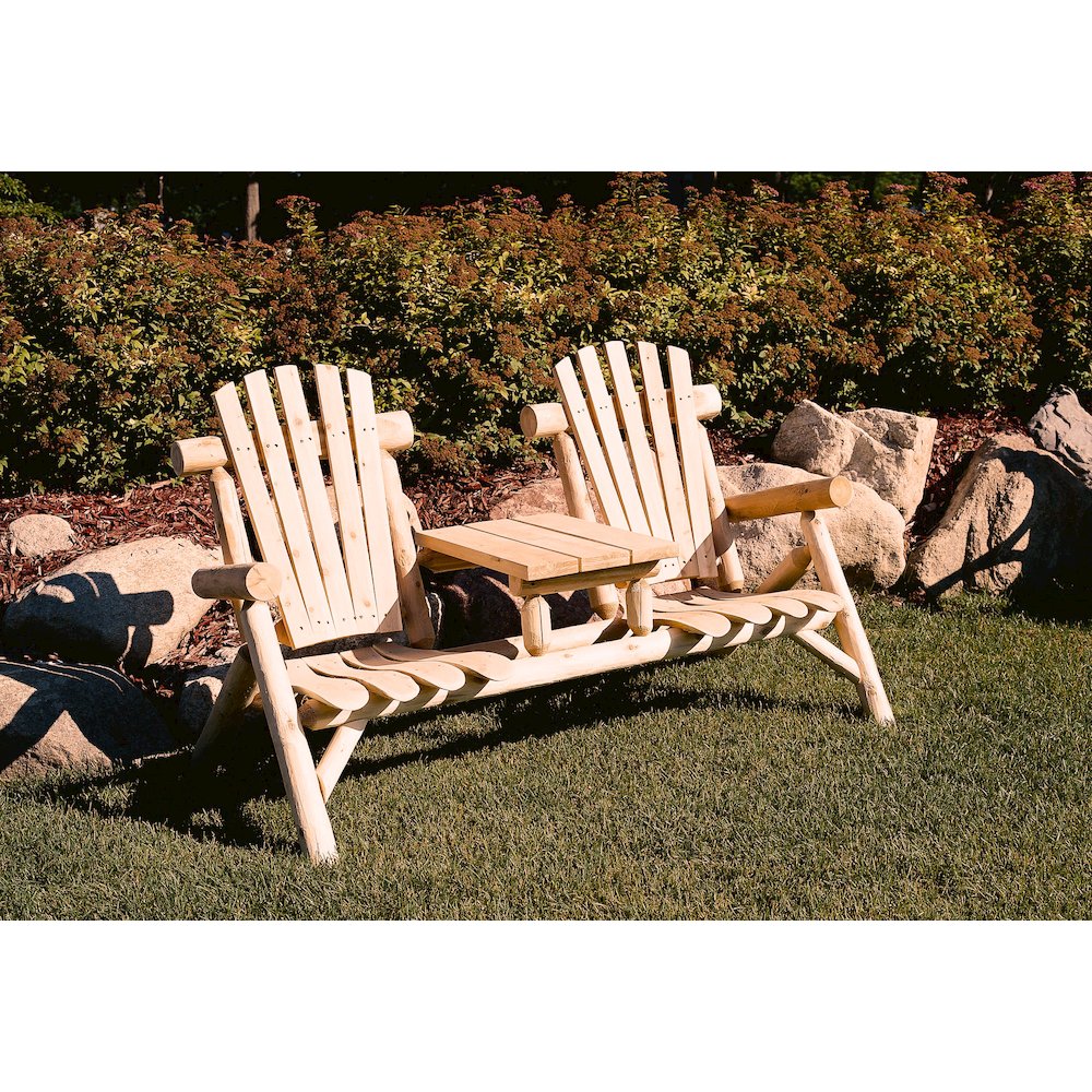 Cedar Log Tete-A-Tete. Picture 4