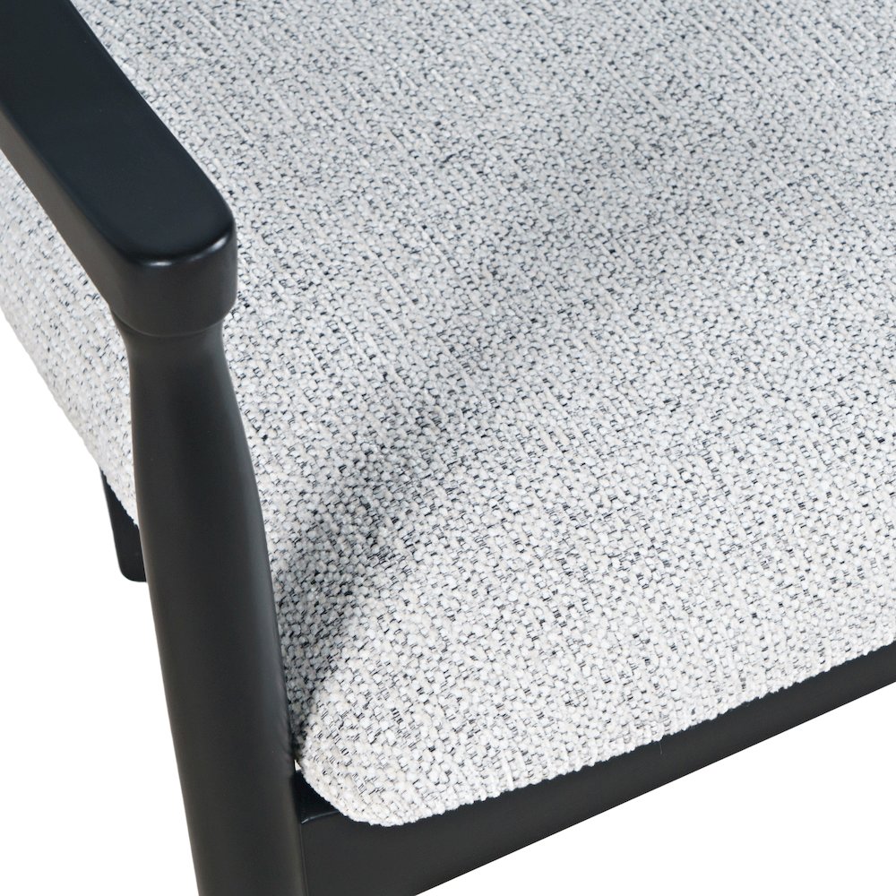 Linden Mid-Century Upholstered Dining Chair with Sculpted Back/Arms (Set of 2). Picture 4
