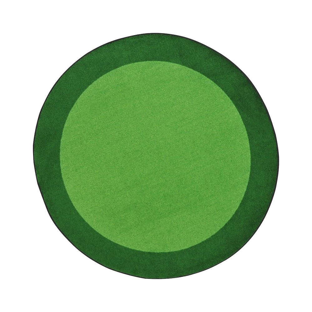 Kid Essentials STEAM 13'2" Round Area Rug in Color Science. Picture 1