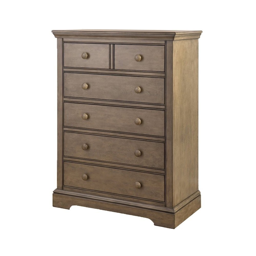 Hanley 5-Drawer Chest, Cashew. Picture 2