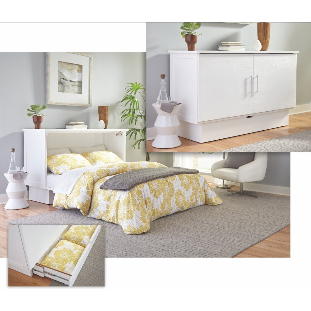 Madrid Queen Size Cabinet Bed. Picture 10