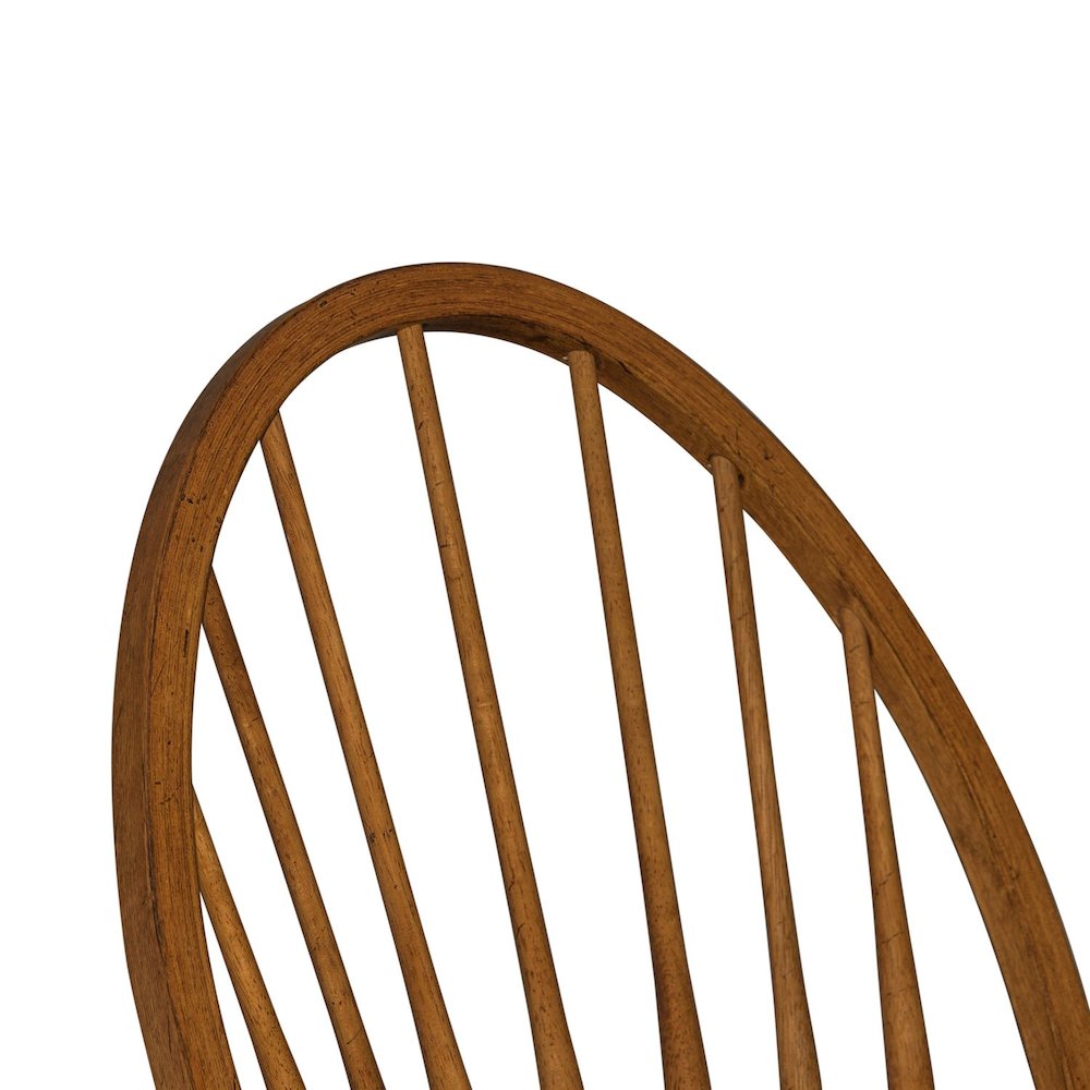 Hearthstone Ridge Windsor Back Side Chair in Tobacco. Picture 6