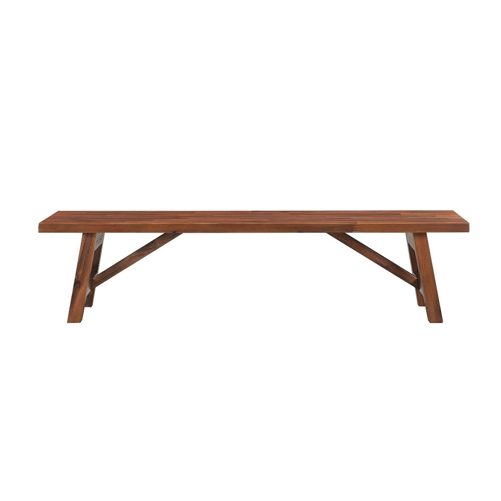 Rasmus Accent Plant Table - Chestnut Wire-Brush Finish. Picture 6