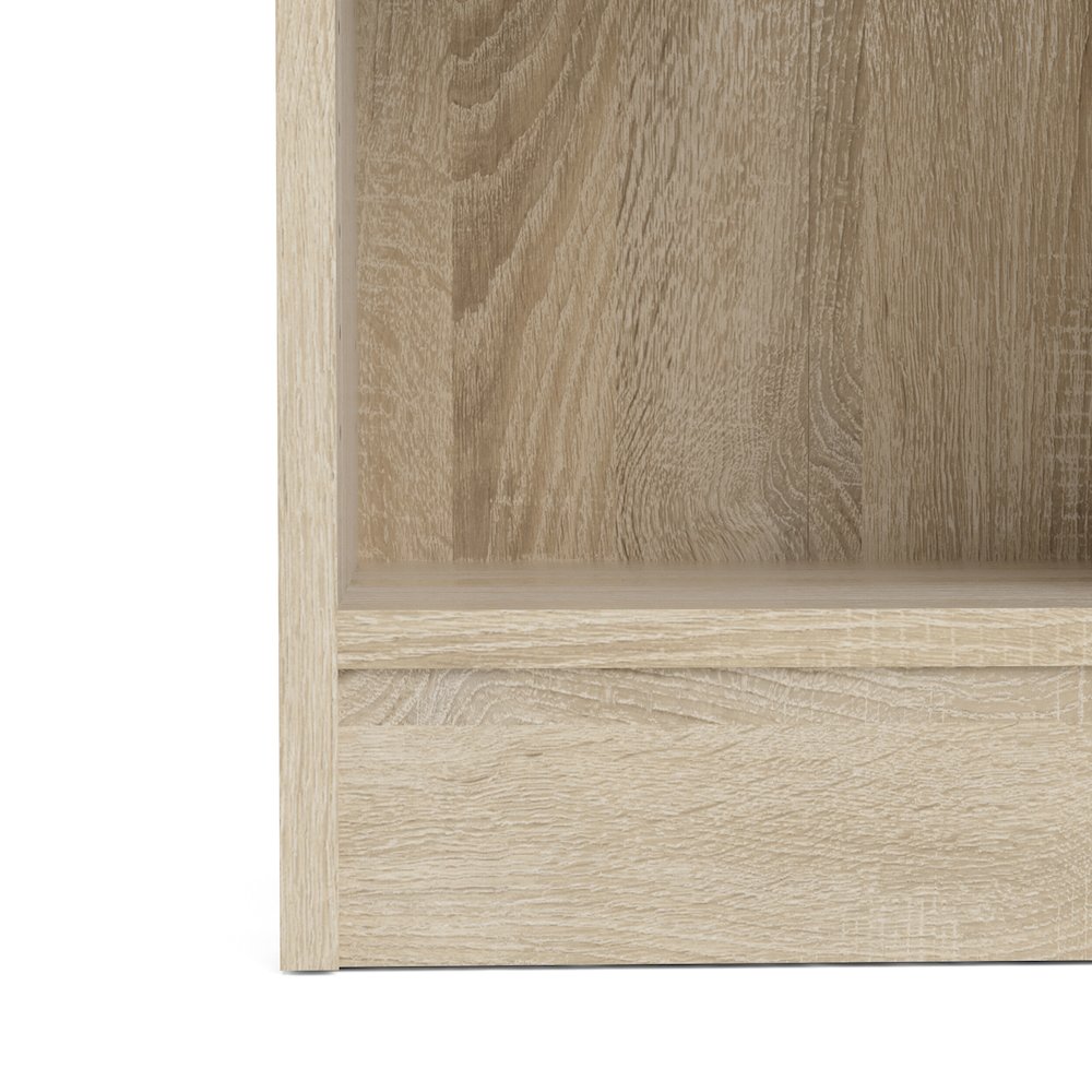 Element Tall Narrow 5-Shelf Office Bookcase, Oak Structure. Picture 5