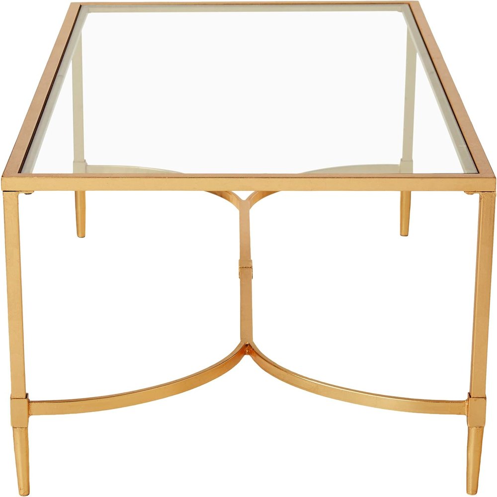 Safavieh Home Collection Antwan Gold Coffee Table. Picture 3