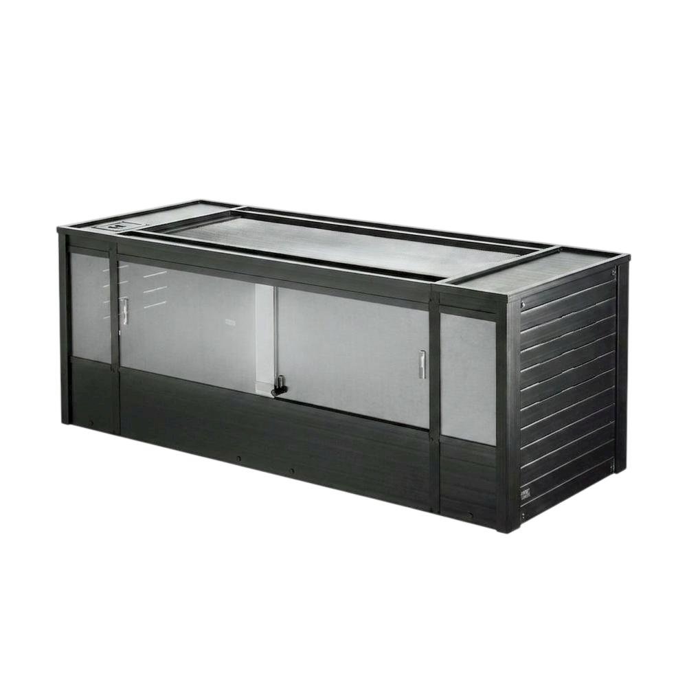 Black Ecoflex Reptile Lounge in XL Size with Wipe Clean Design. Picture 6