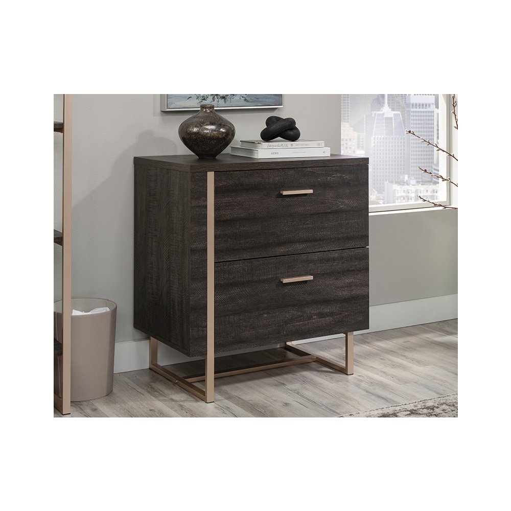 Walter Heights File Cabinet in Blade Walnut. Picture 3