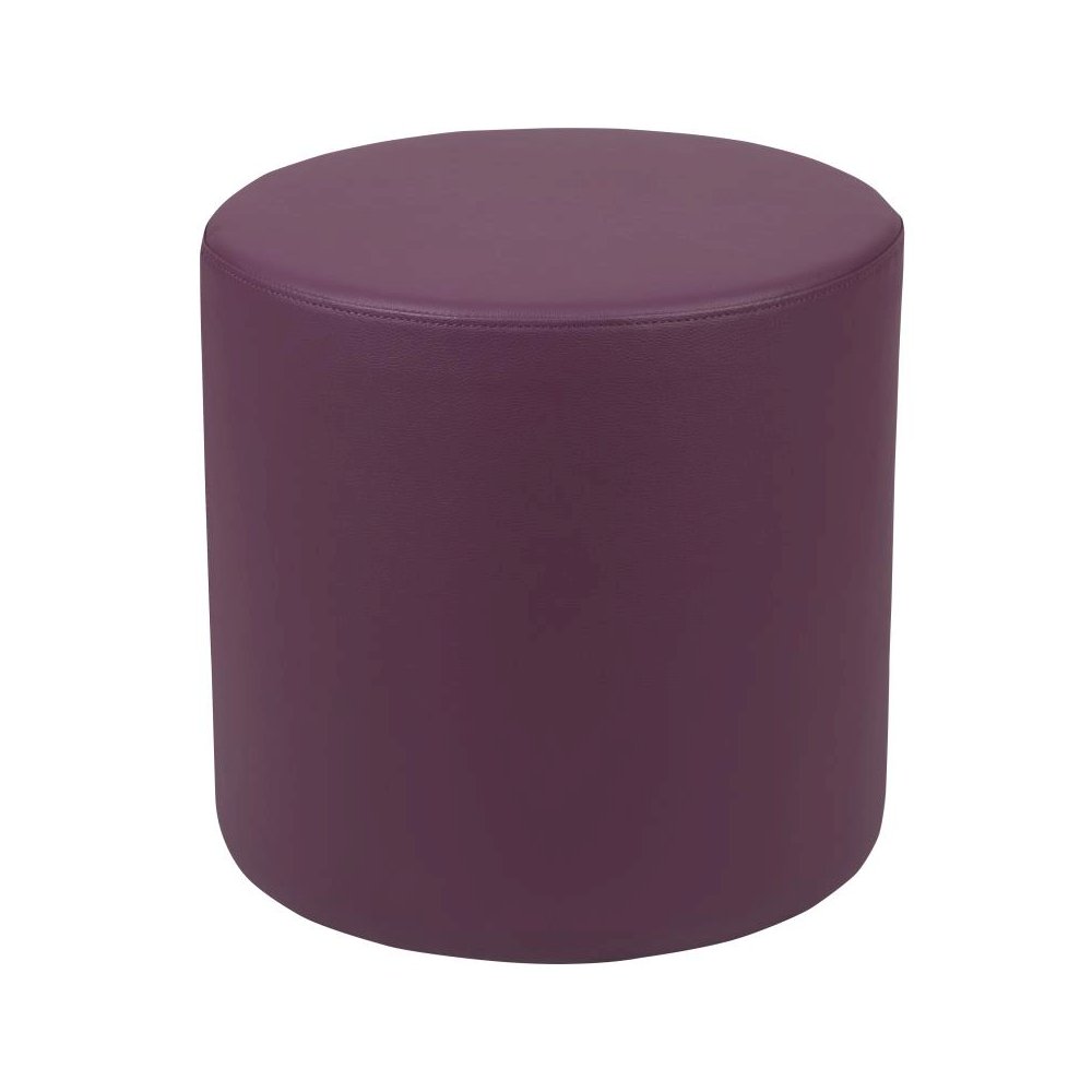 Soft Seating Flexible Circle for Classrooms and Common Spaces - 18" Seat Height (Purple). Picture 1