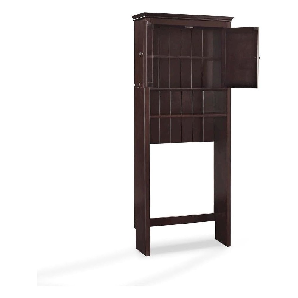 Espresso Space Saver Bathroom Vanity with Anti-Tip Hardware. Picture 6