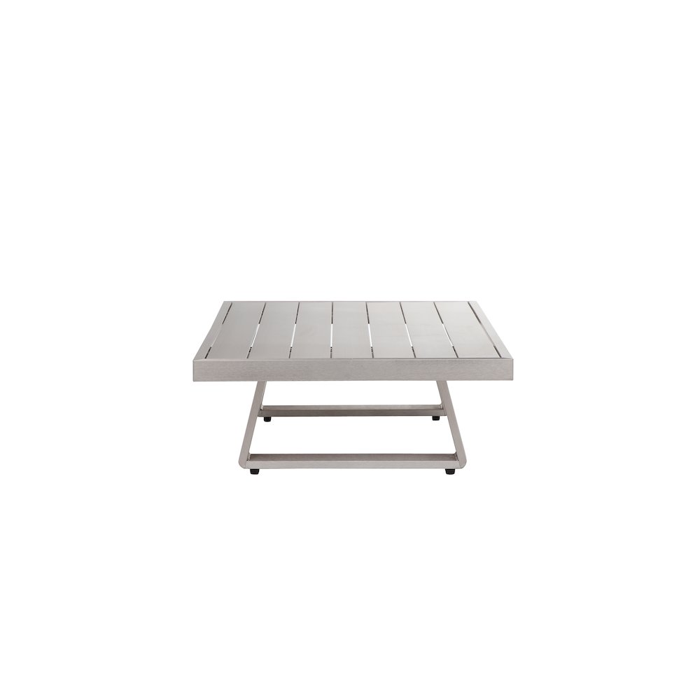 Air Coffee Table Grey In Aluminum. Picture 2