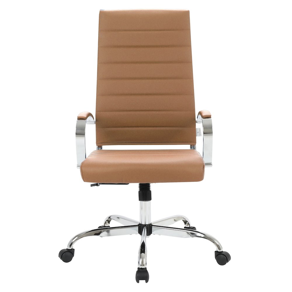 Benmar High-Back Leather Office Chair. Picture 2