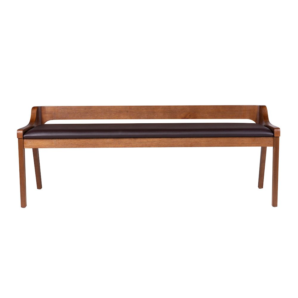 Rasmus 5pc Dining Set - Chestnut Wire-Brush Finish. Picture 5