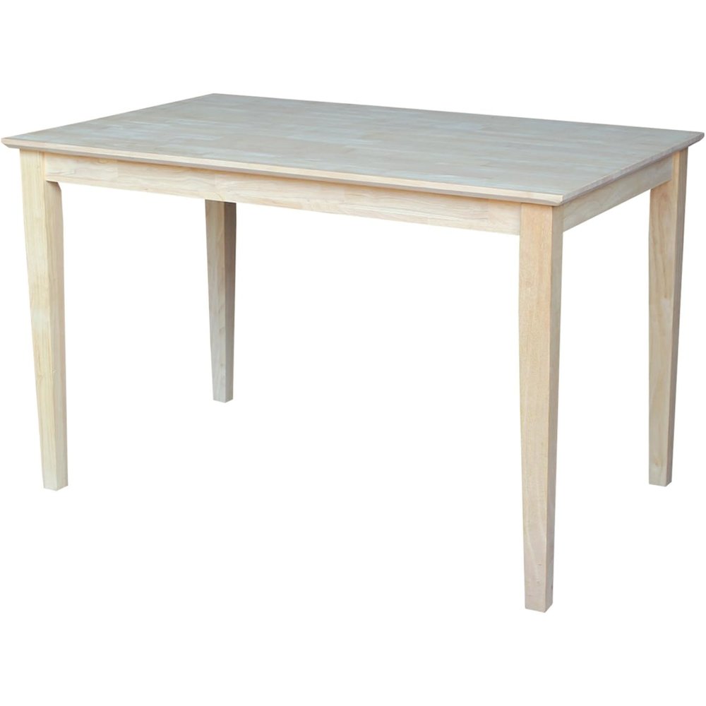 Solid Wood Top Table. Picture 1