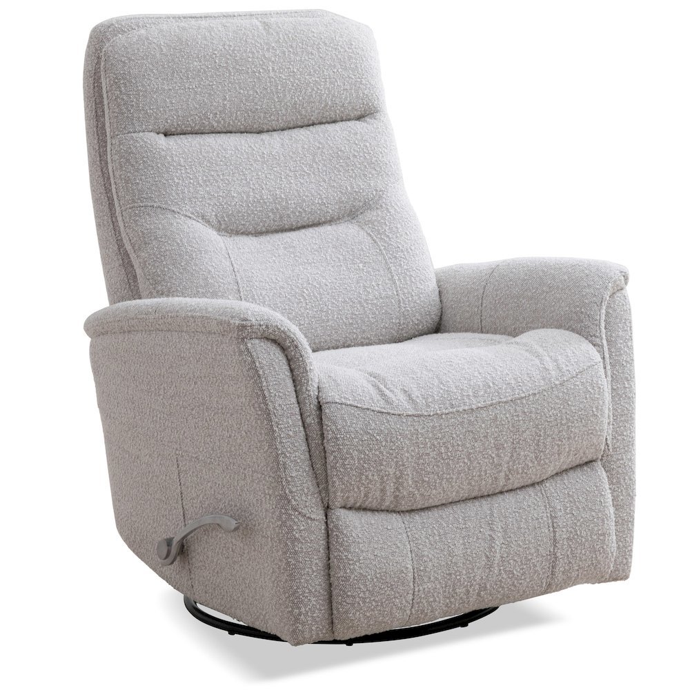Bloke Cotton Recliner Nursery Glider  – Elegant Boucle Chairs for Comfort. Picture 1