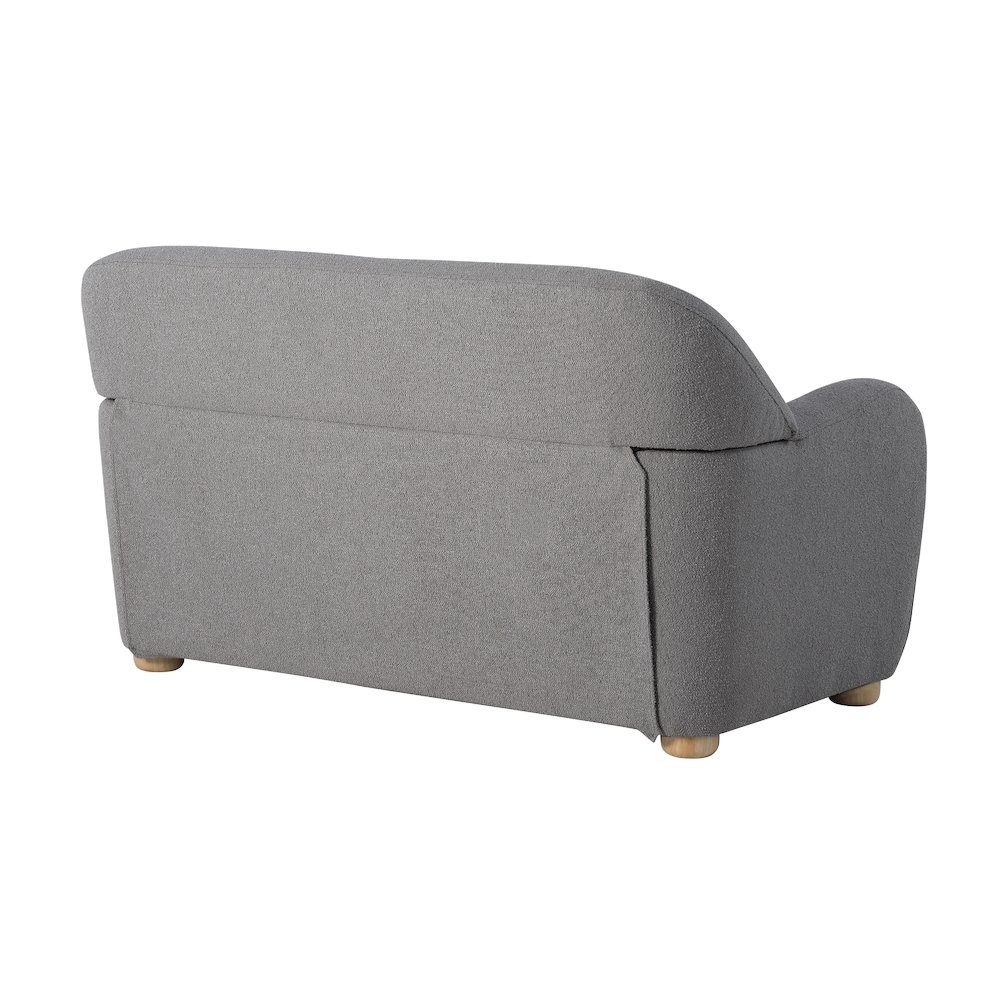 Genevieve Loveseat Grey. Picture 4