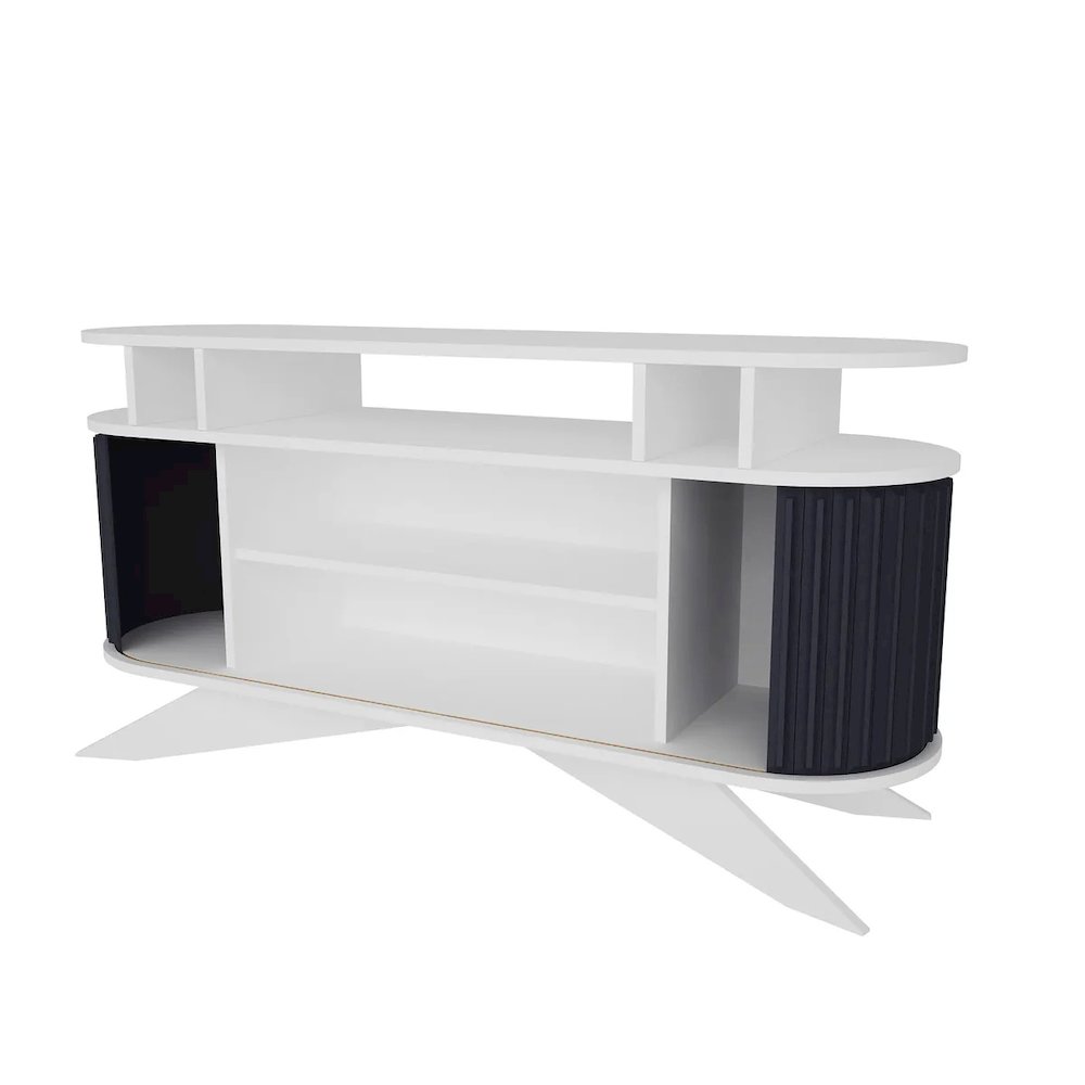 Store Console - White & Anthracite. Picture 4