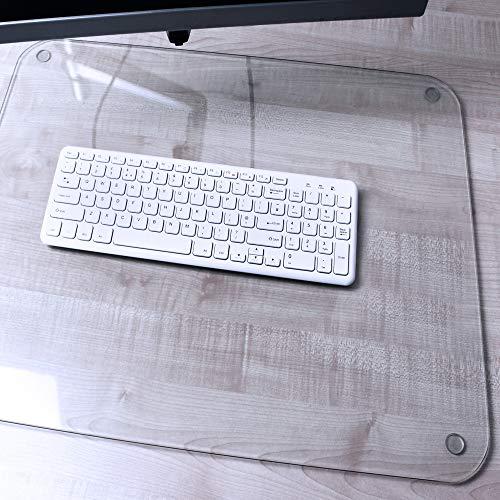 Glass Desk Pad - 20" x 36". Picture 1