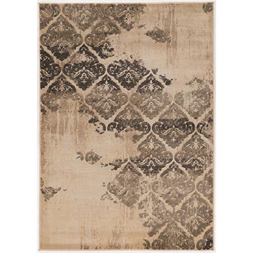 Jewel Clara Beige & Olive 5x7.6, Rug. Picture 1
