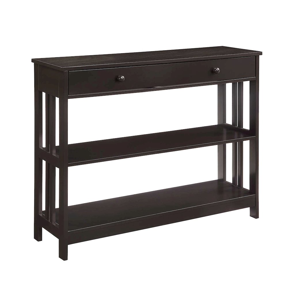 Mission 1 Drawer Console Table. Picture 3