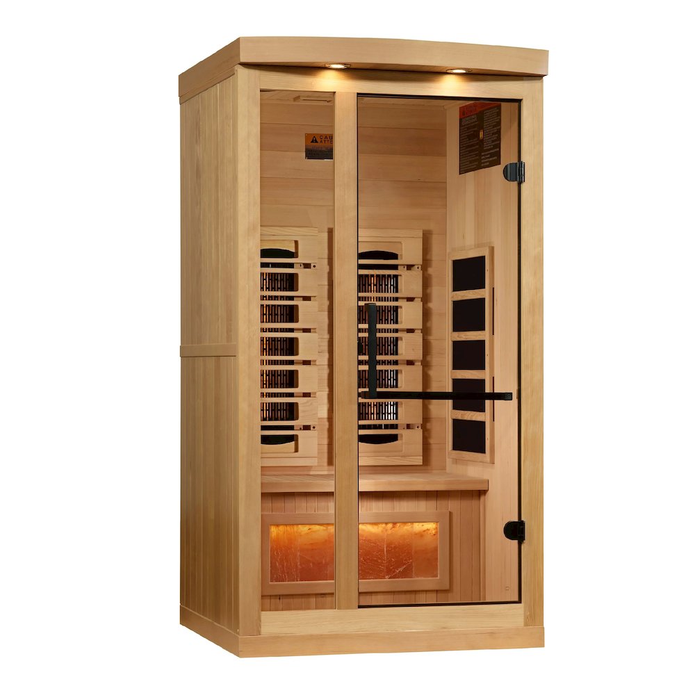 1-2-Person Full Spectrum PureTech™ Near Zero EMF FAR Infrared Sauna. Picture 1
