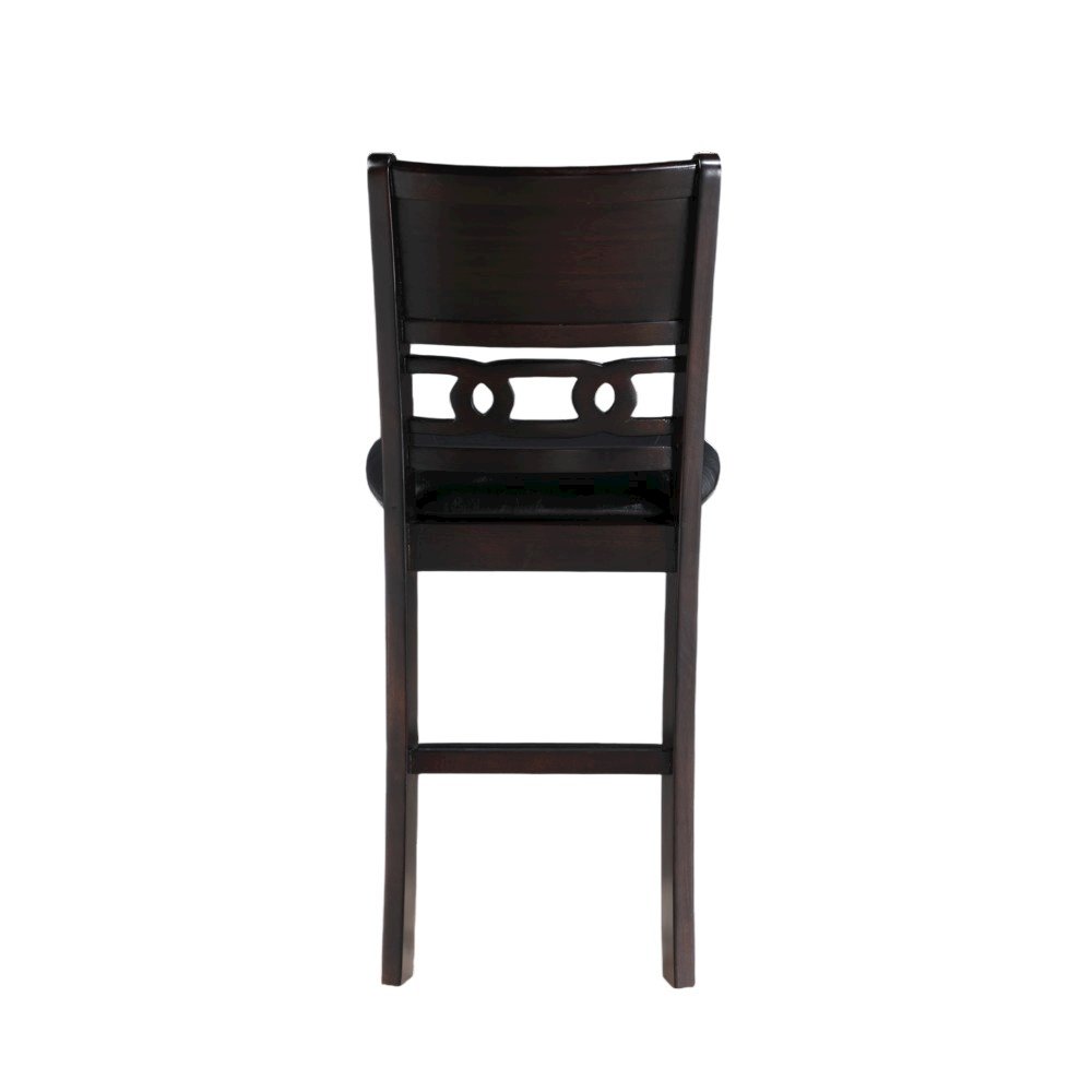 Furniture Gia 5-Piece Transitional Wood Counter Set in Ebony. Picture 6