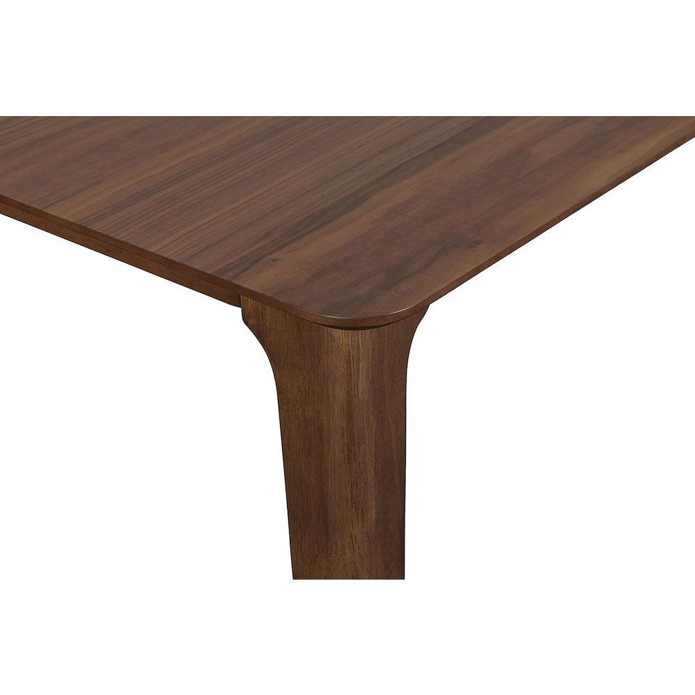 Oscar Solid Wood Table and 6 Chairs in Brown. Picture 7