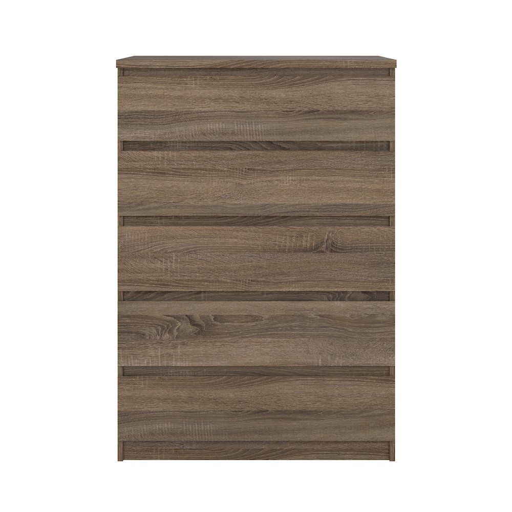 Scottsdale 5 Drawer Chest, Truffle Oak. Picture 4