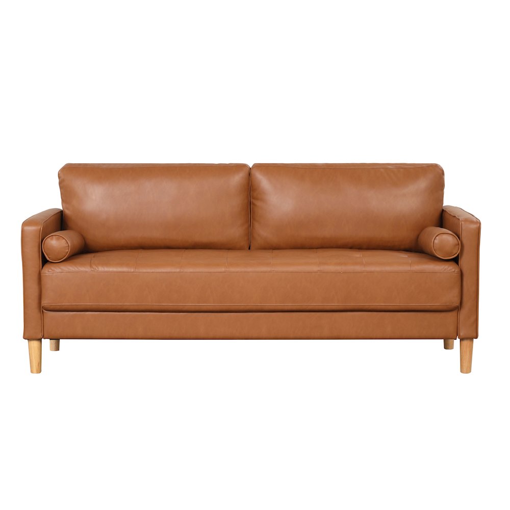 Langford Sofa Caramel PU. Picture 3