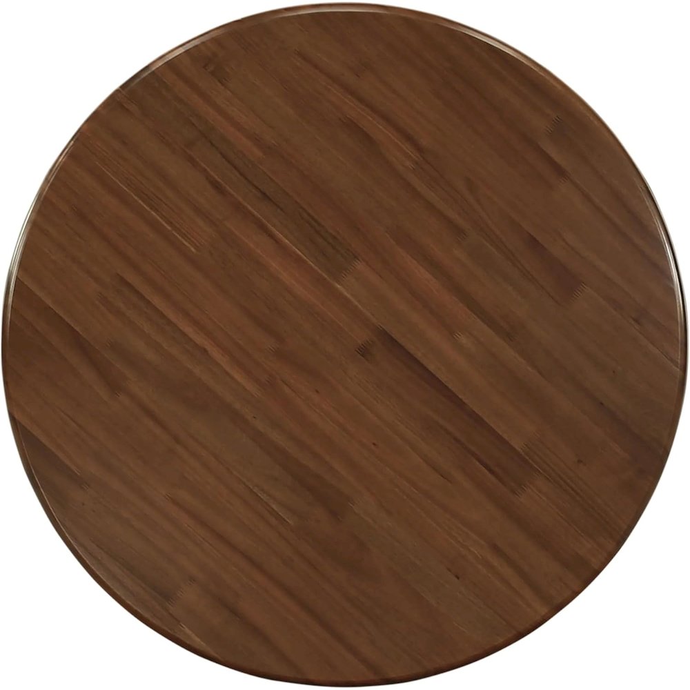 3 Piece Dining Room Table Set Consists of a Round Kitchen Table with Pedestal. Picture 2