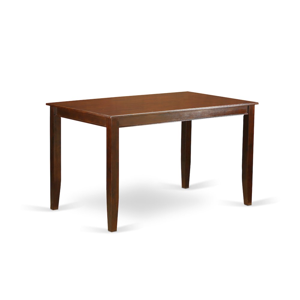 Dudley  Rectangular  Counter  Height  Dining  Table  36"x60"  in  Mahogany  Finish. Picture 1