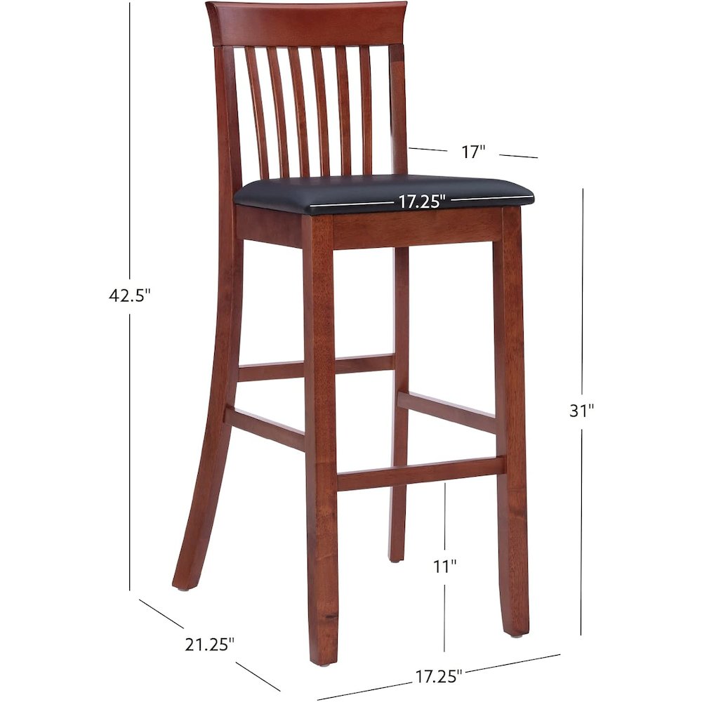 Triena 30 In Craftsman Bar Stool. Picture 5