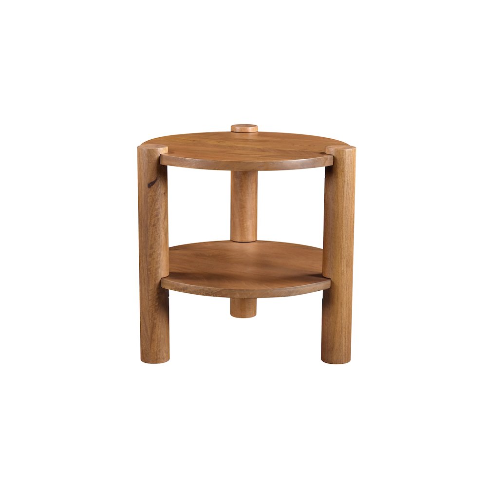 Olsen Accent Table Vintage Brown. Picture 2