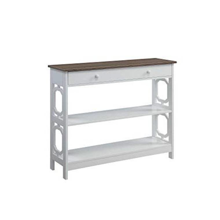 Omega 1 Drawer Console Table. Picture 2
