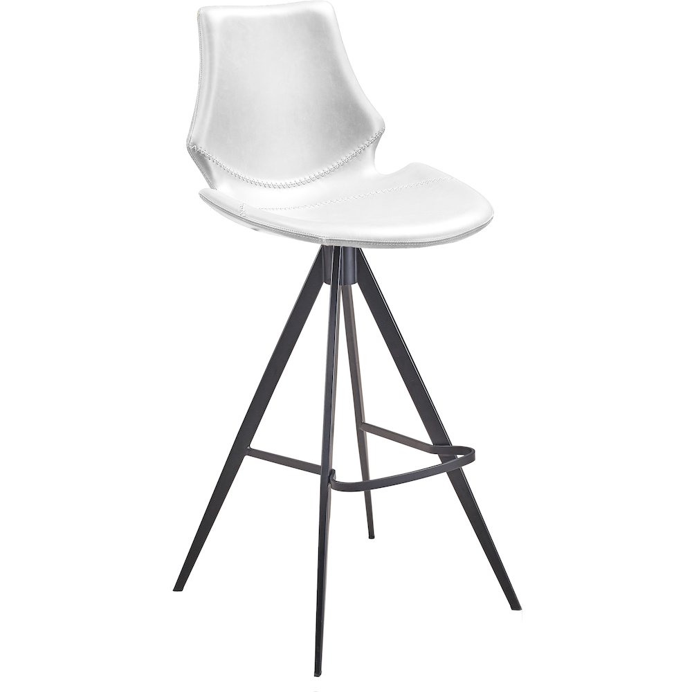 Kayla-B Barstool White. Picture 1