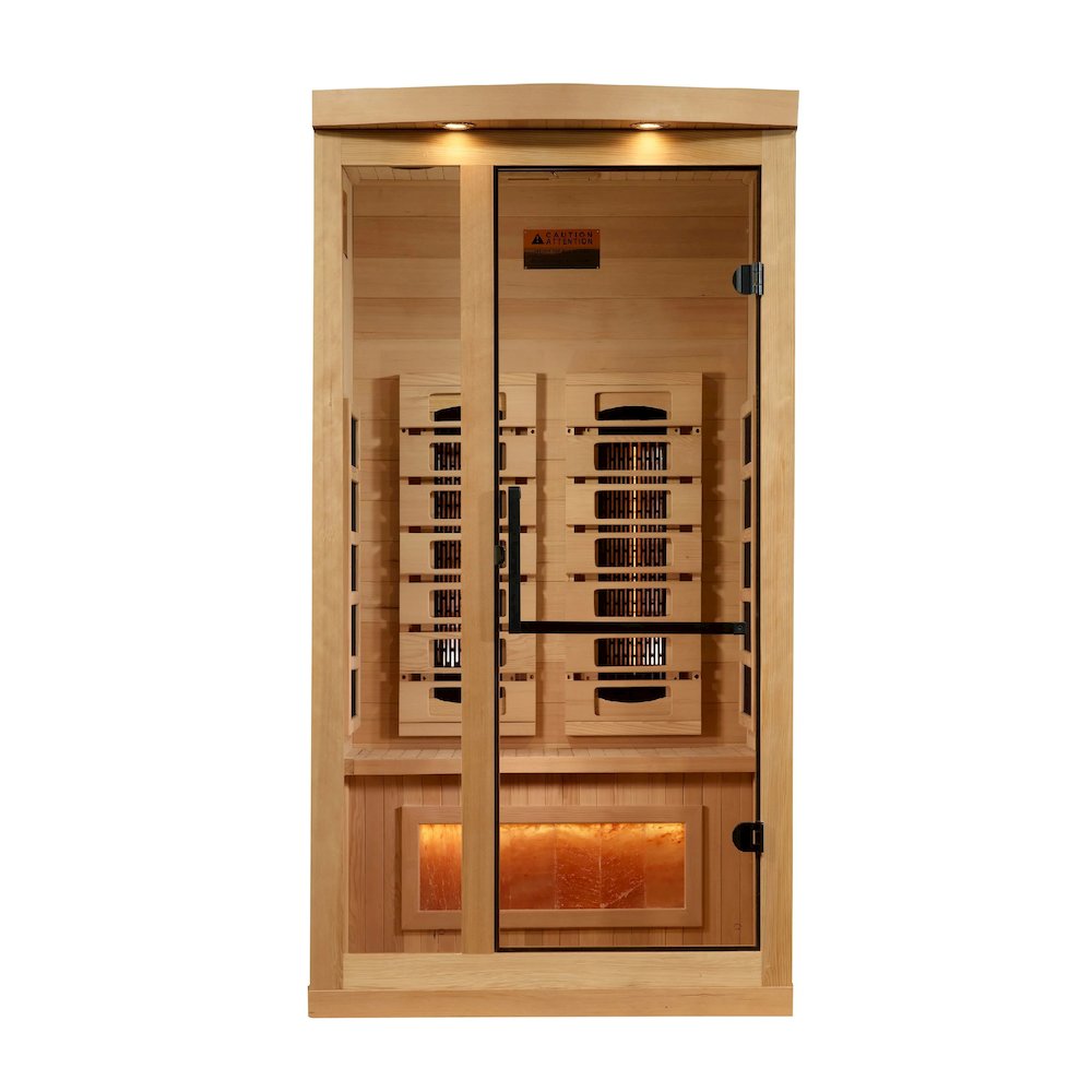 1-2-Person Full Spectrum PureTech™ Near Zero EMF FAR Infrared Sauna. Picture 3